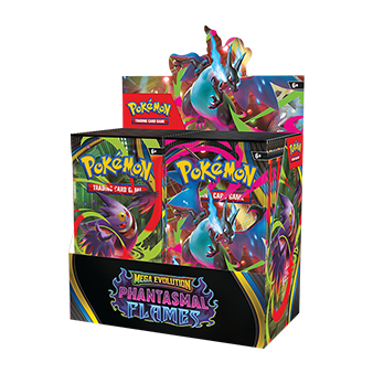 Pokémon TCG Mega Evolutions - Phantasmal Flames Booster Box WITH an Acrylic Case