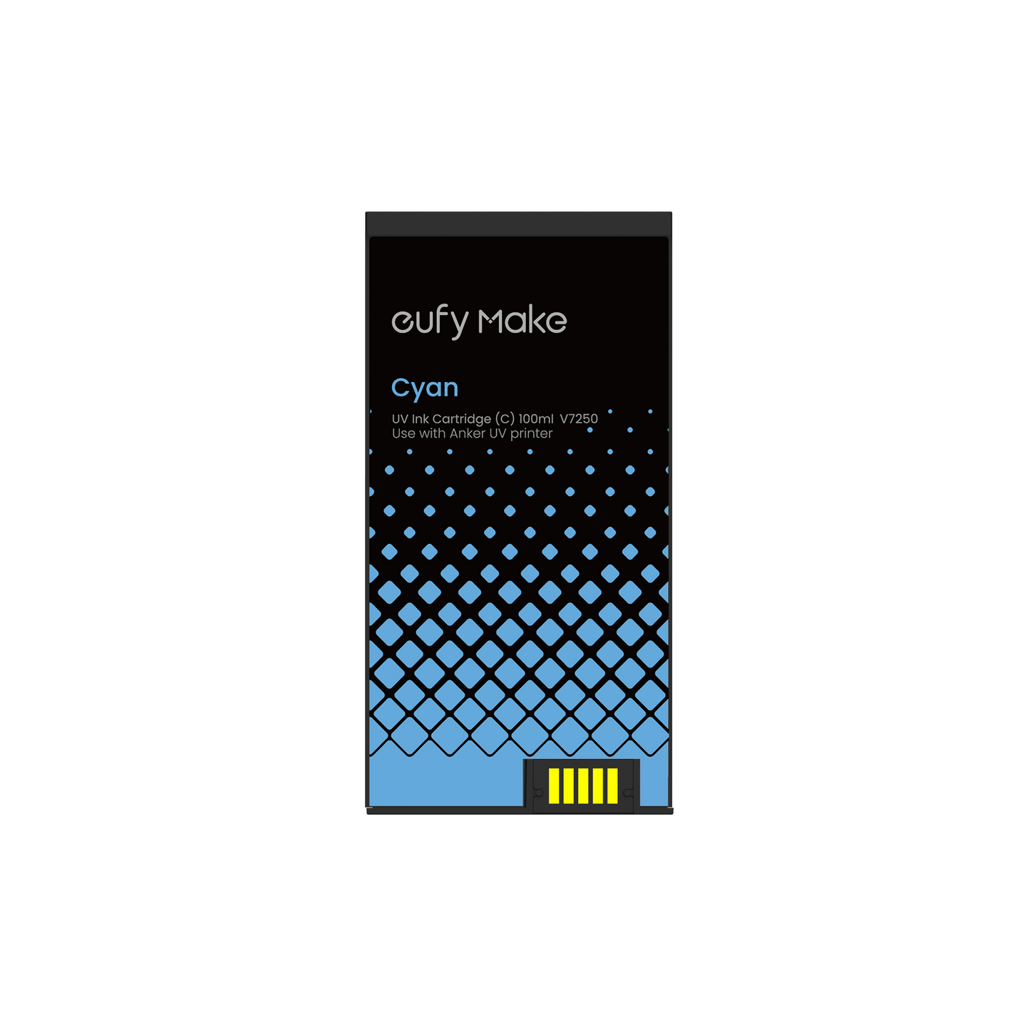eufyMake UV Ink Cartridge (C, Cyan 100ml) for UV Printer E1