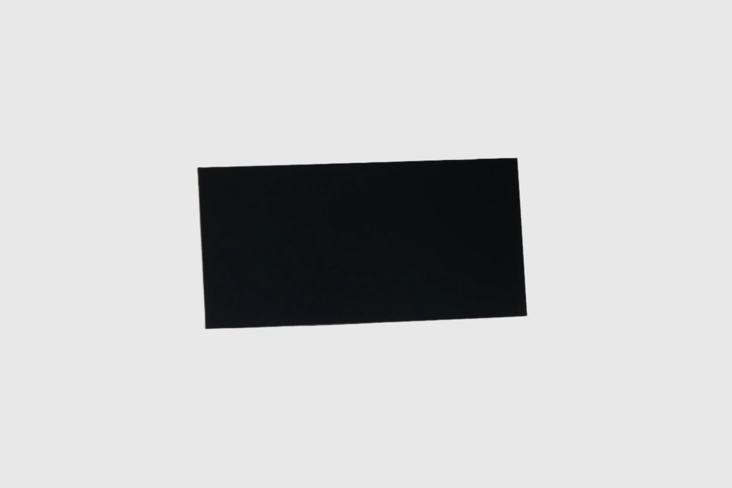3M Tape Backing Black Matte Acrylic Sheet