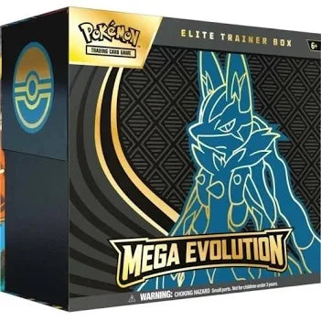 Pokémon TCG Mega Evolutions Elite Trainer Box (ETB) WITH an Acrylic Case