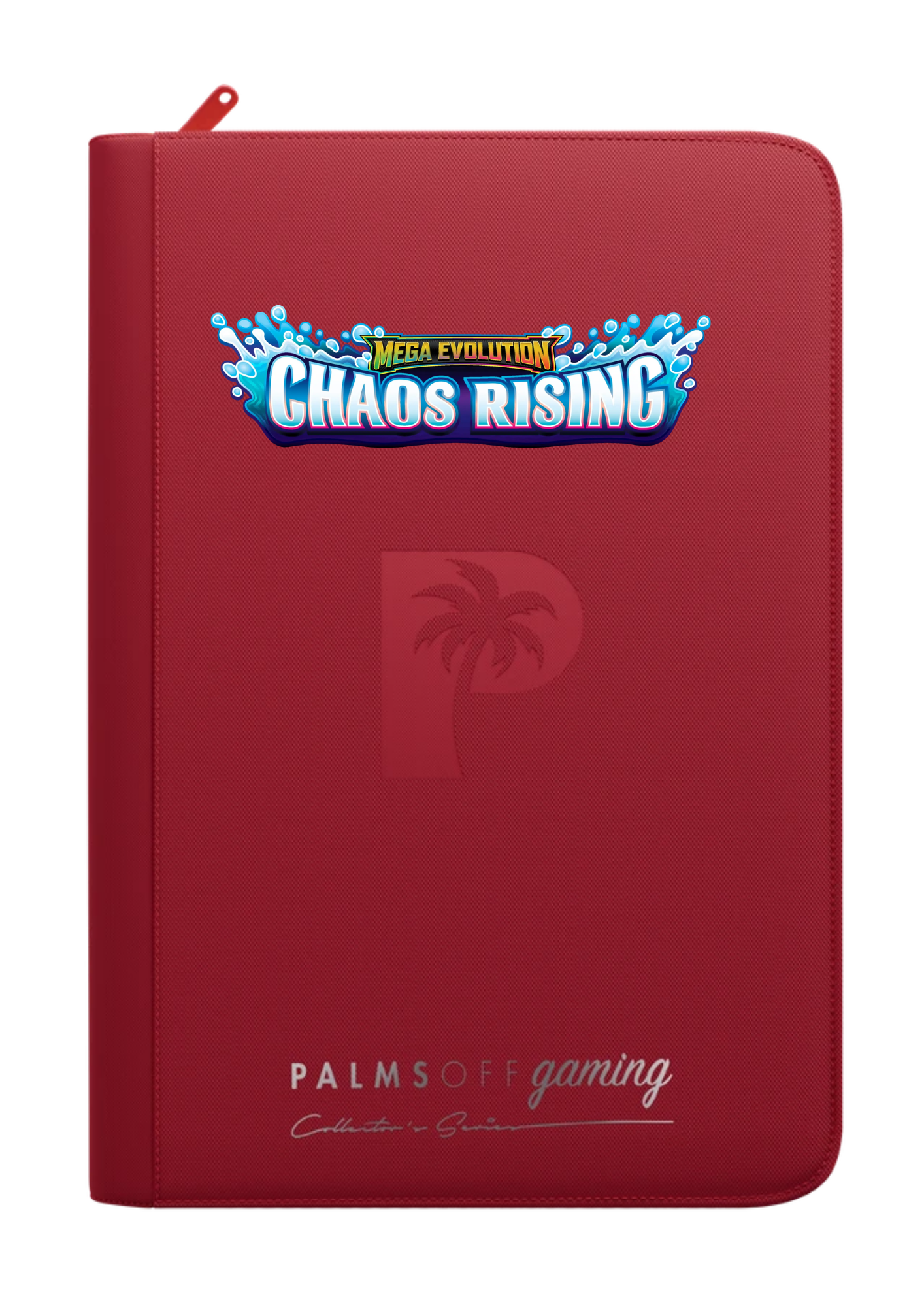 Chaos Rising Printed Binder - Palms Off Gaming Zip Binder