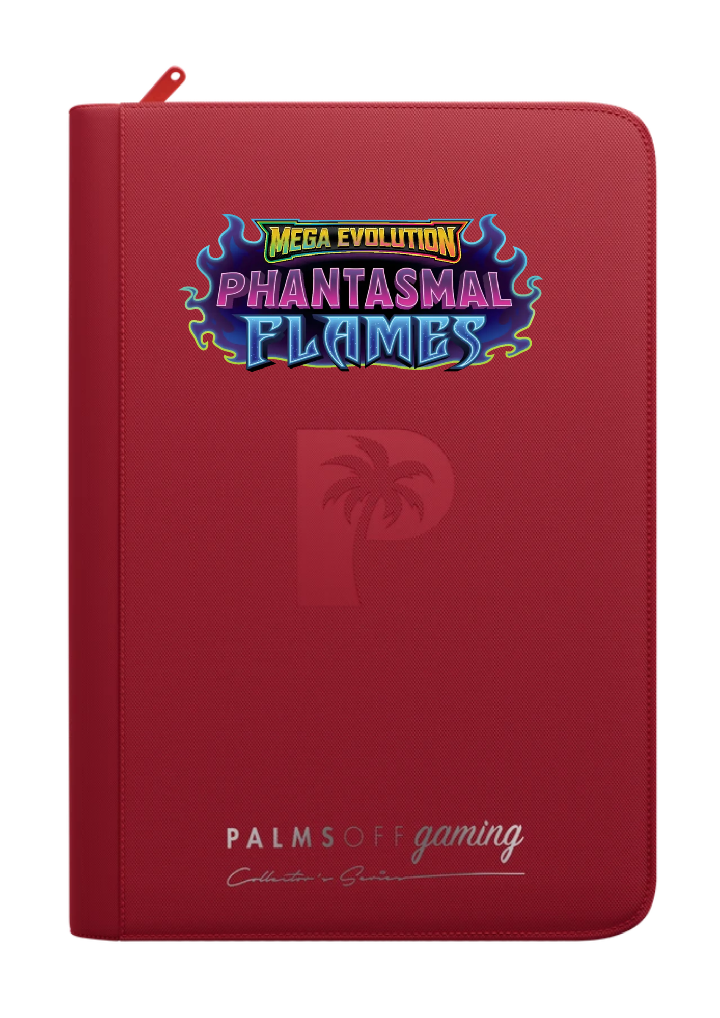 Phantasmal Flames Printed Binder - Palms Off Gaming Zip Binder