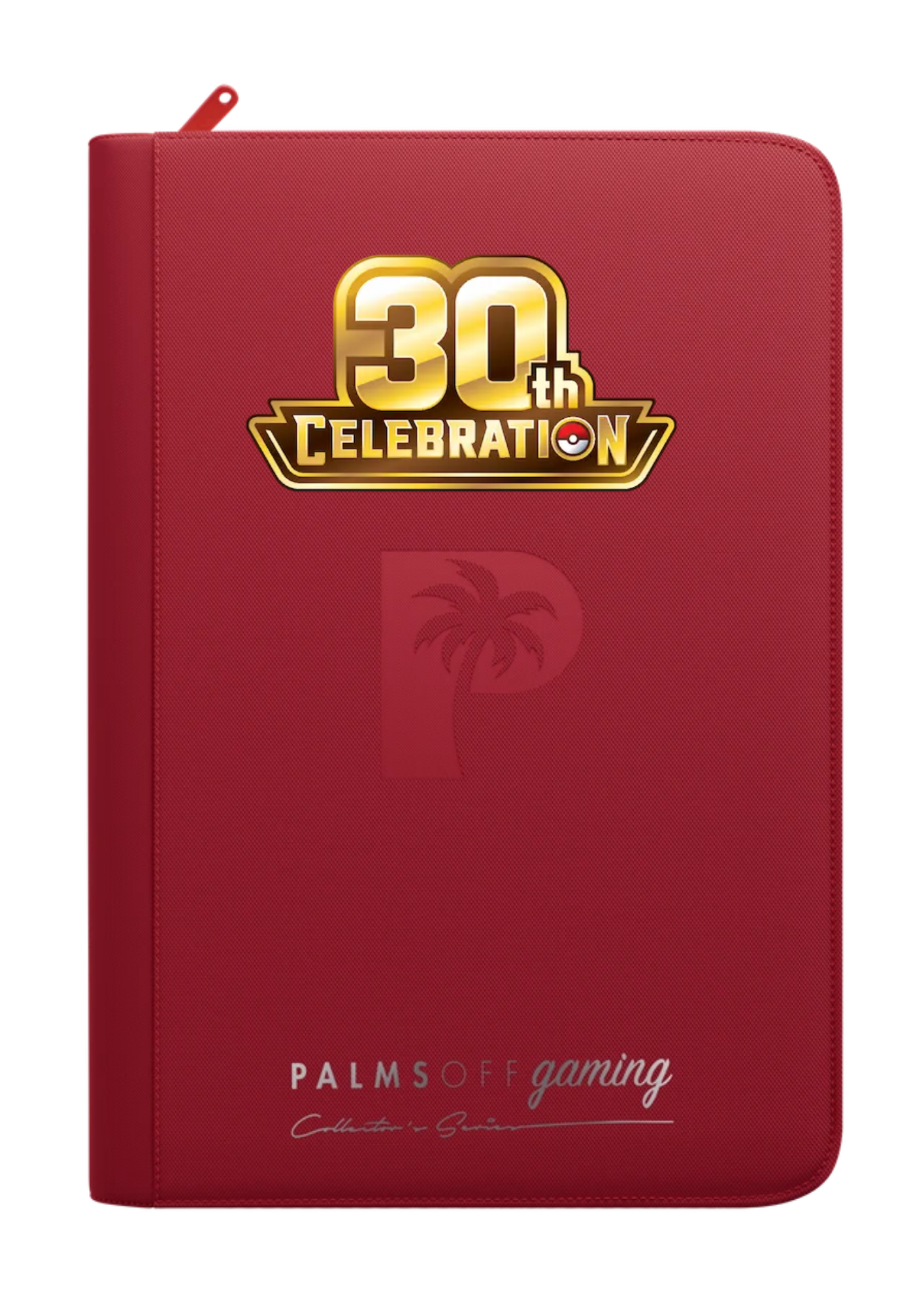 30th Celebration Printed Binder - Palms Off Gaming Zip Binder
