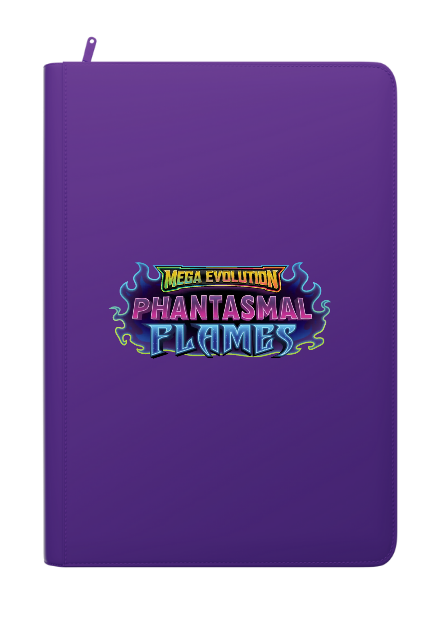 Phantasmal Flames Printed Binder - Palms Off Gaming Stealth 9 Pocket Zip Binder