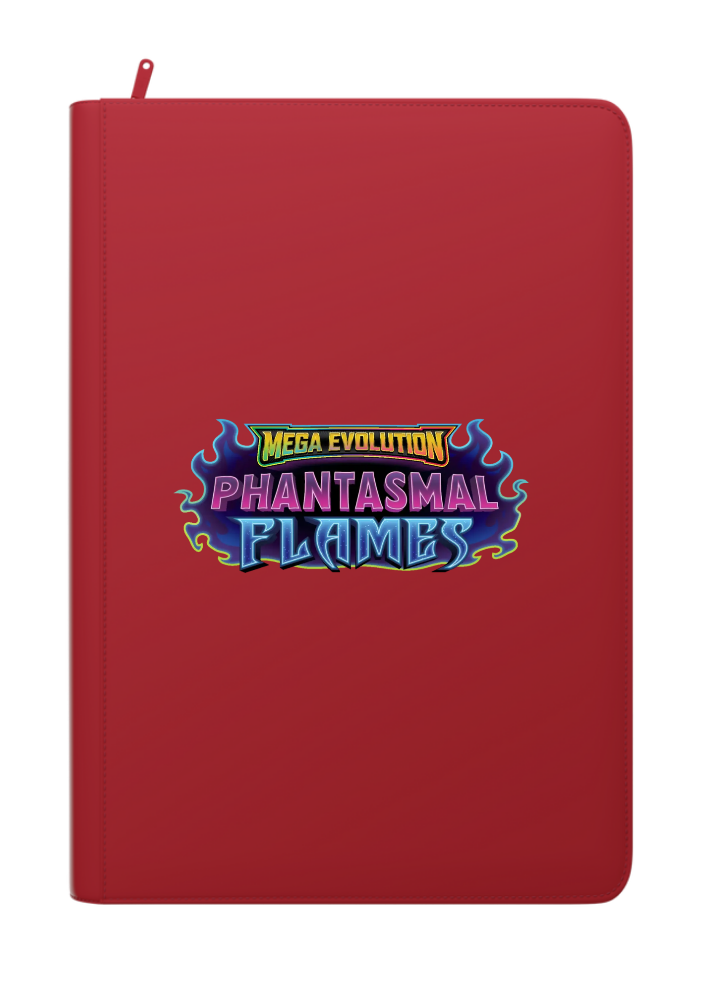 Phantasmal Flames Printed Binder - Palms Off Gaming Stealth 9 Pocket Zip Binder