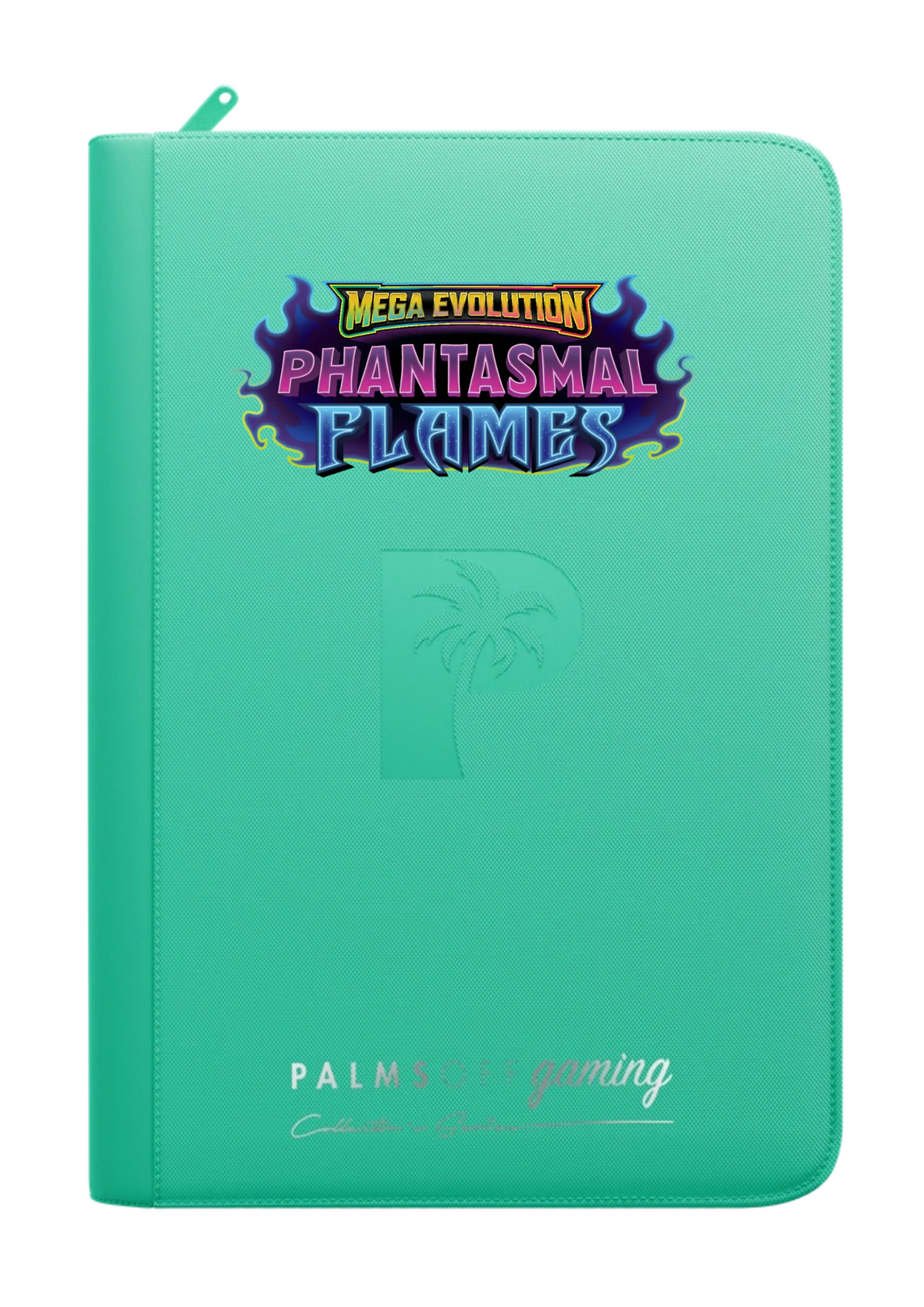 Phantasmal Flames Printed Binder - Palms Off Gaming Zip Binder