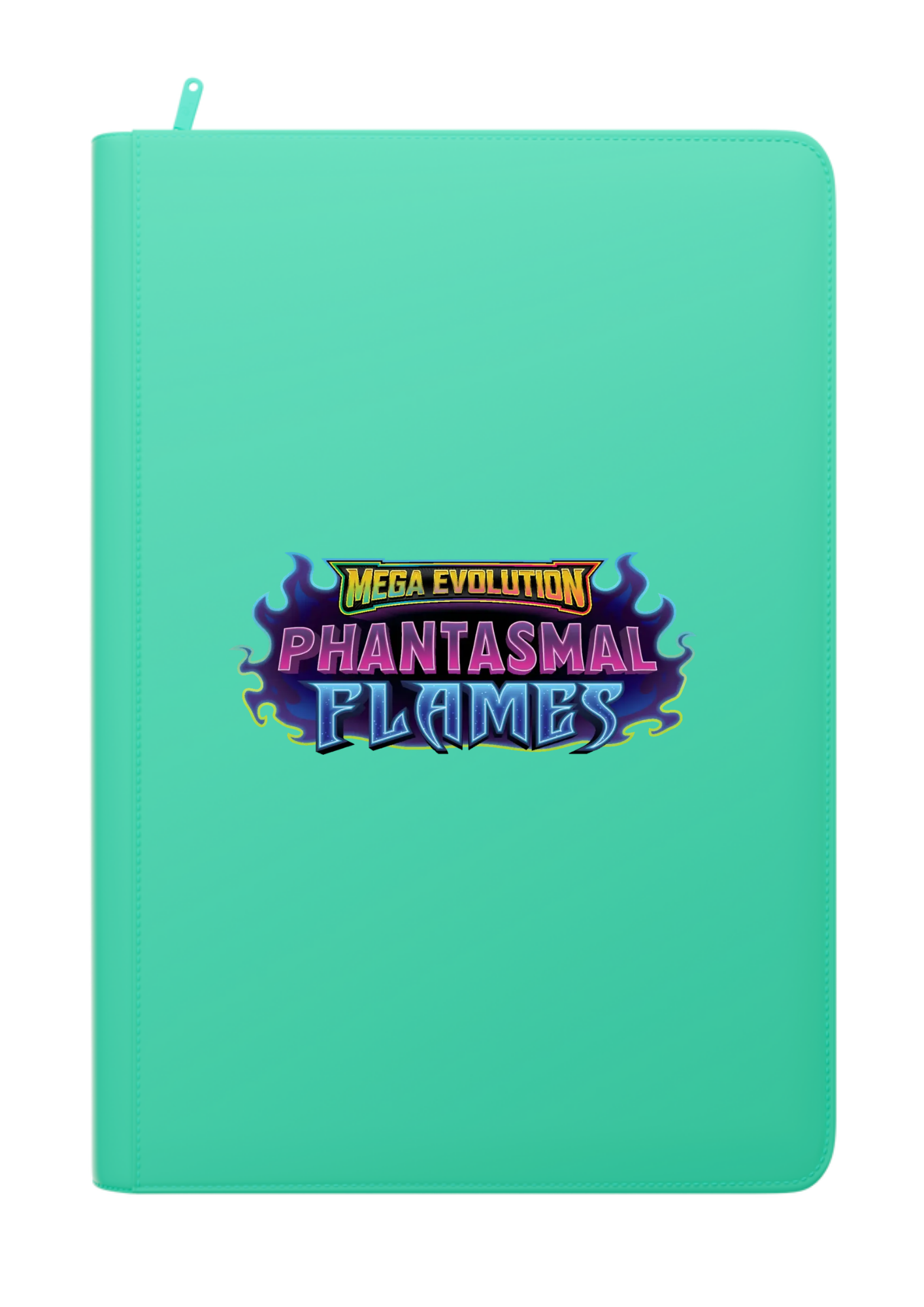 Phantasmal Flames Printed Binder - Palms Off Gaming Stealth 9 Pocket Zip Binder