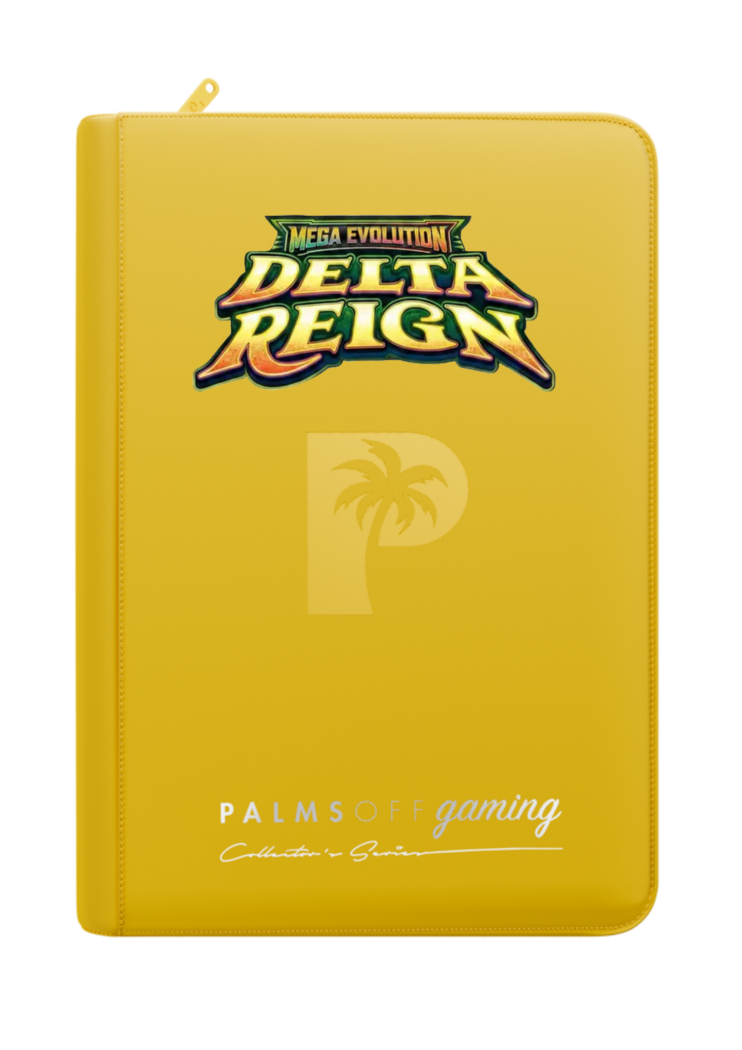 Delta Reign Printed Binder - Palms Off Gaming Zip Binder