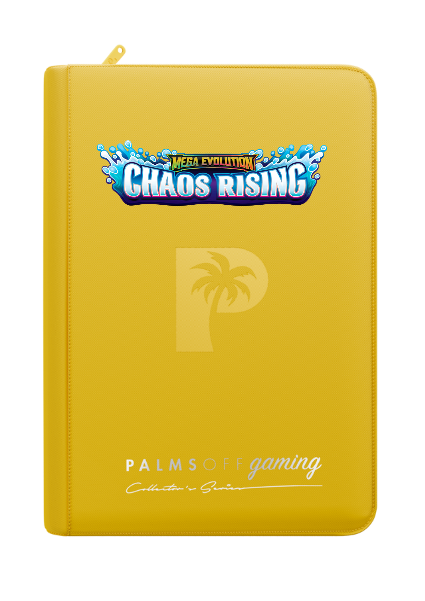 Chaos Rising Printed Binder - Palms Off Gaming Zip Binder