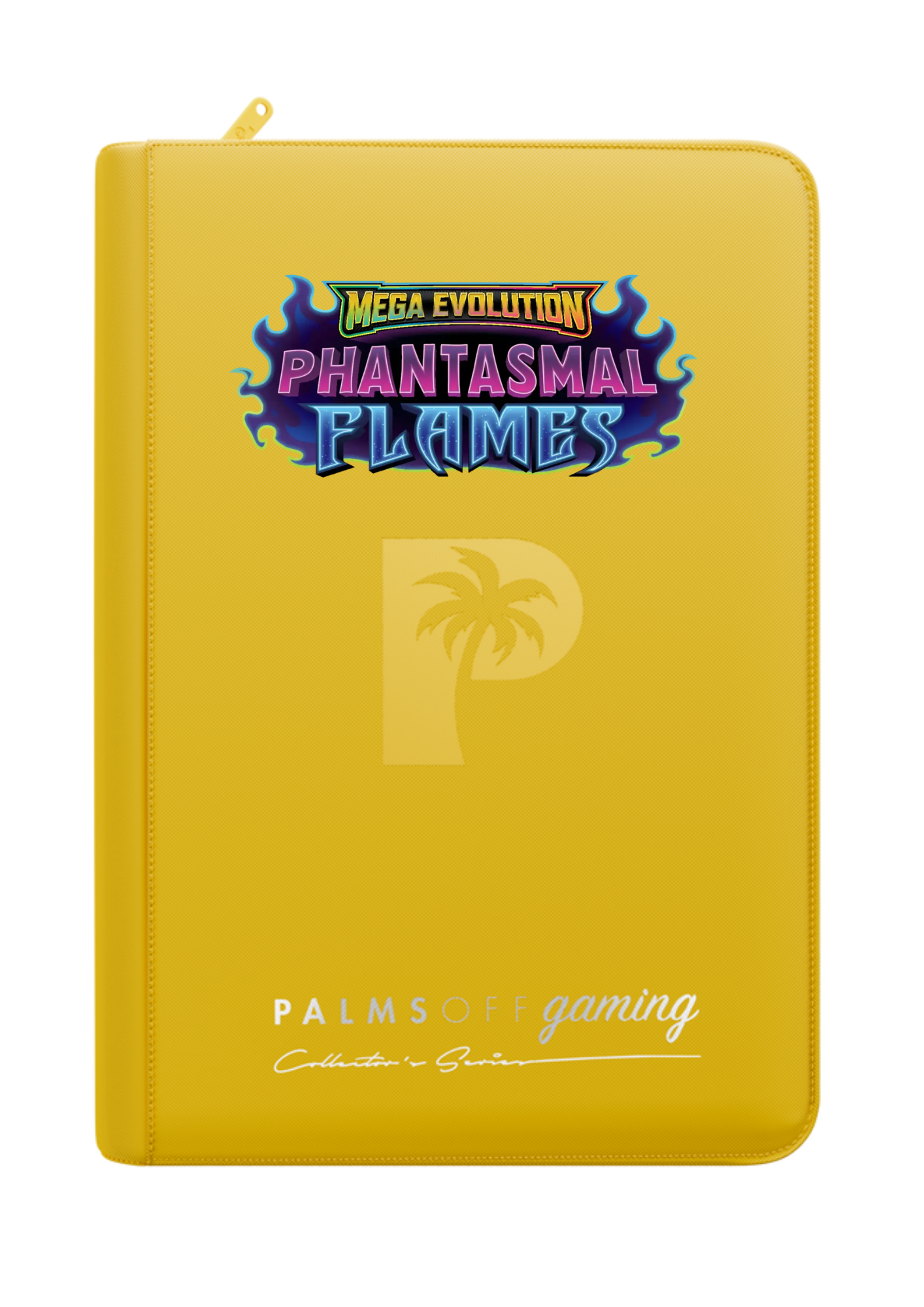 Phantasmal Flames Printed Binder - Palms Off Gaming Zip Binder