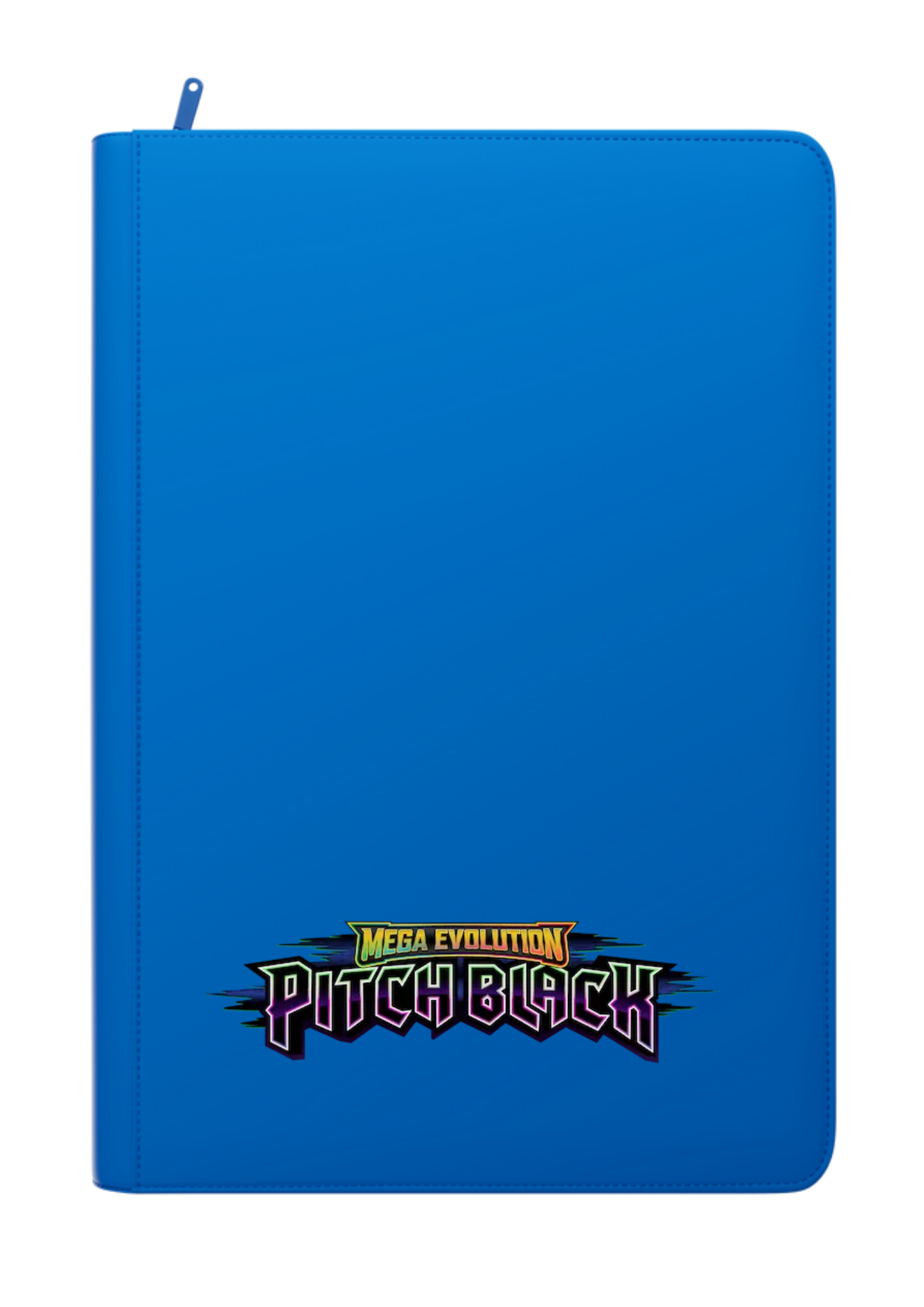 Pitch Black Printed Binder - Palms Off Gaming Stealth 9 Pocket Zip Binder