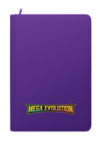 Mega Evolution Printed Binder - Palms Off Gaming Stealth 9 Pocket Zip Binder