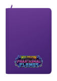 Phantasmal Flames Printed Binder - Palms Off Gaming Stealth 9 Pocket Zip Binder
