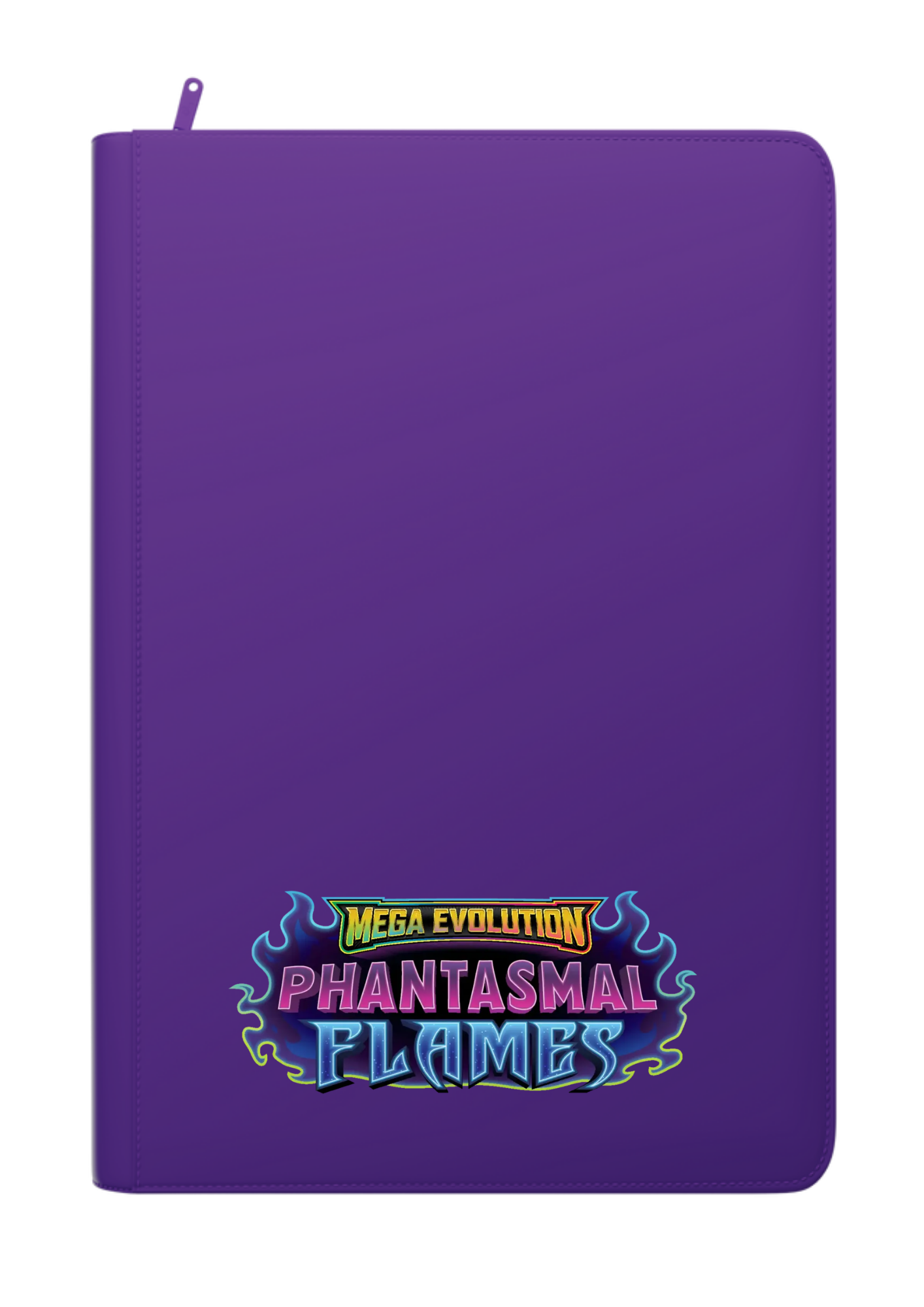 Phantasmal Flames Printed Binder - Palms Off Gaming Stealth 9 Pocket Zip Binder