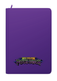 Pitch Black Printed Binder - Palms Off Gaming Stealth 9 Pocket Zip Binder