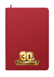 30th Celebration Printed Binder - Palms Off Gaming Stealth 9 Pocket Zip Binder