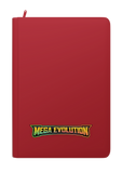 Mega Evolution Printed Binder - Palms Off Gaming Stealth 9 Pocket Zip Binder
