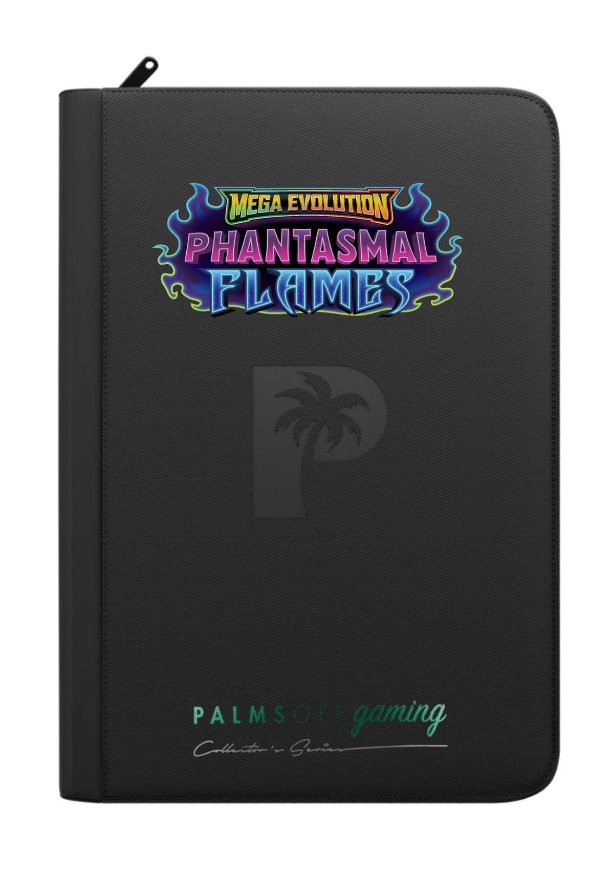 Phantasmal Flames Printed Binder - Palms Off Gaming Zip Binder