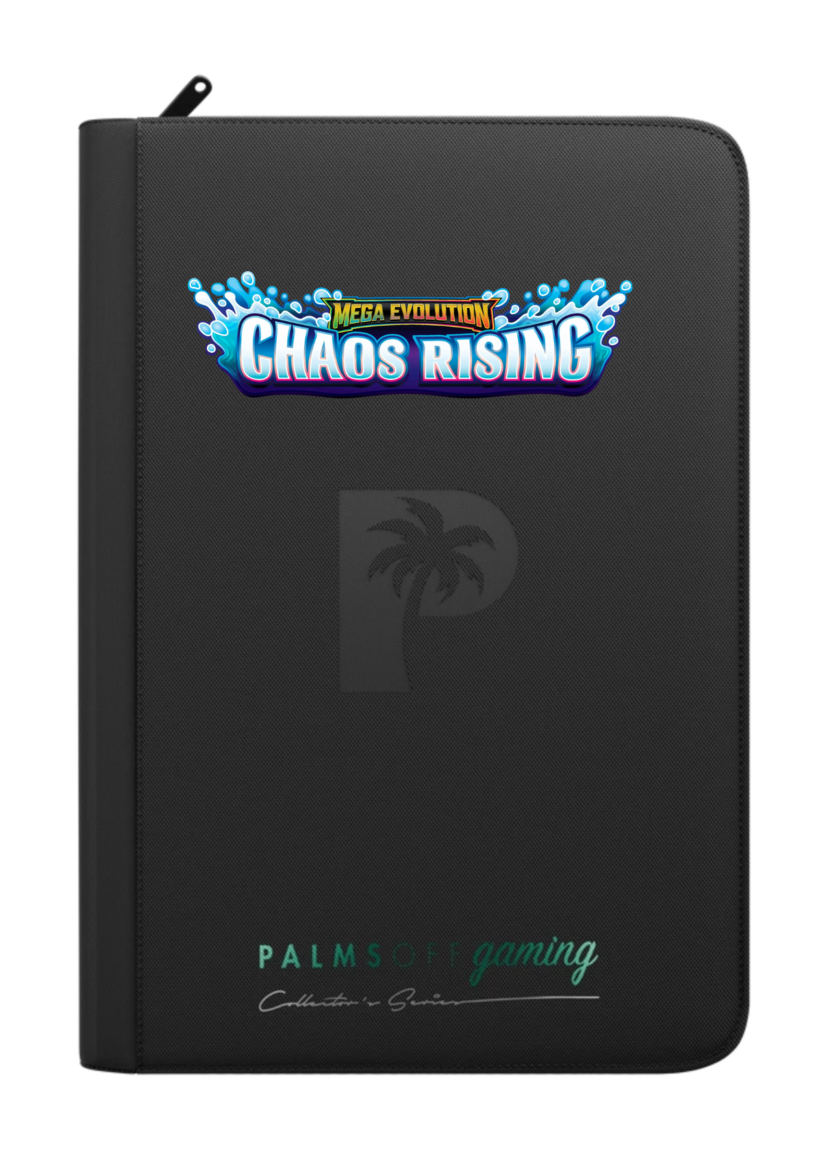 Chaos Rising Printed Binder - Palms Off Gaming Zip Binder