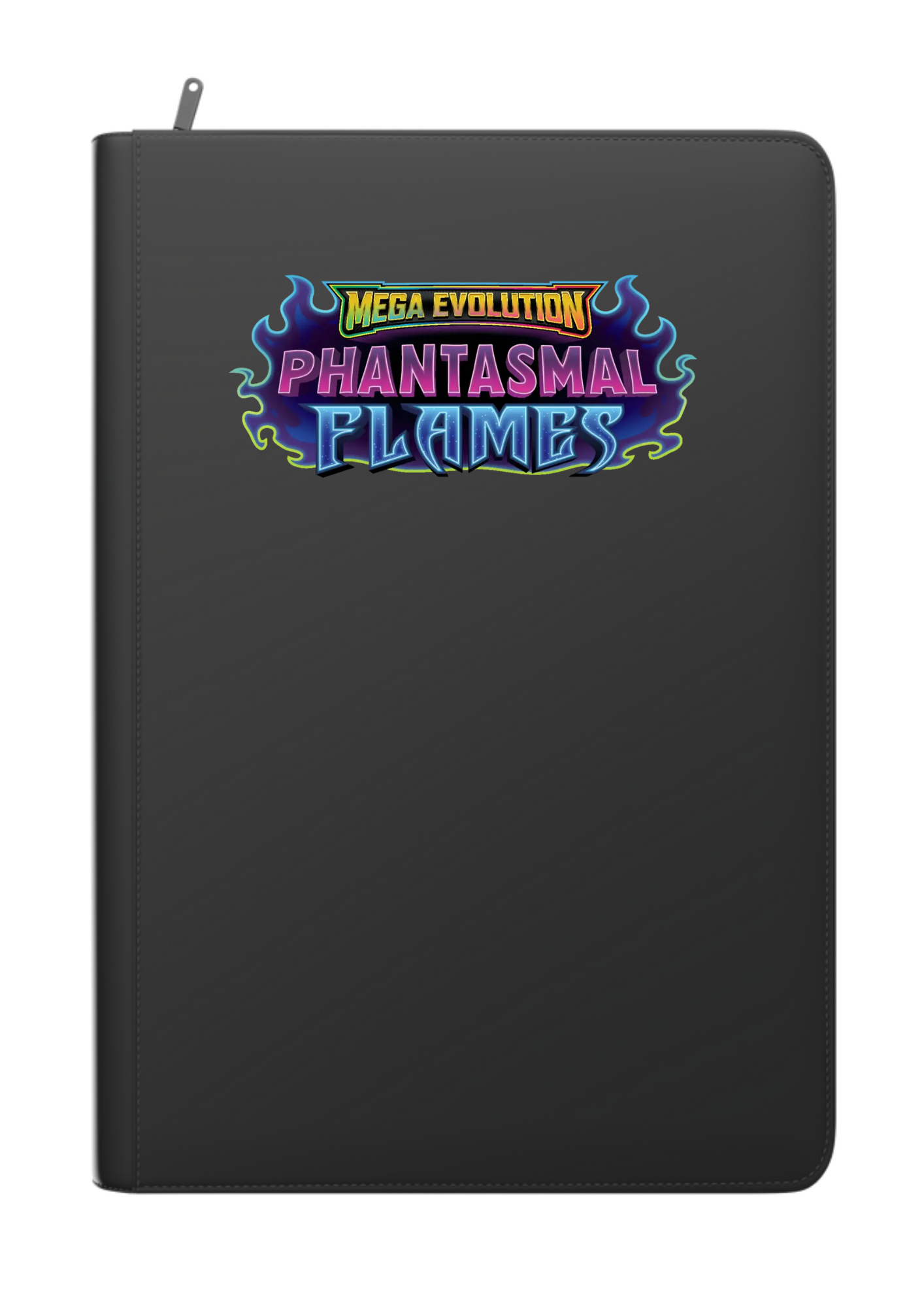 Phantasmal Flames Printed Binder - Palms Off Gaming Stealth 9 Pocket Zip Binder
