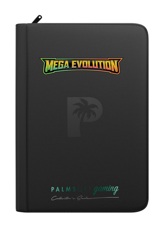 Mega Evolution Printed Binder - Palms Off Gaming Zip Binder