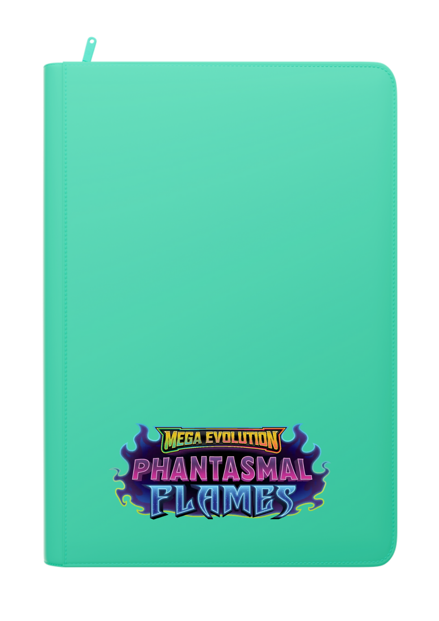 Phantasmal Flames Printed Binder - Palms Off Gaming Stealth 9 Pocket Zip Binder