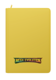 Mega Evolution Printed Binder - Palms Off Gaming Stealth 9 Pocket Zip Binder