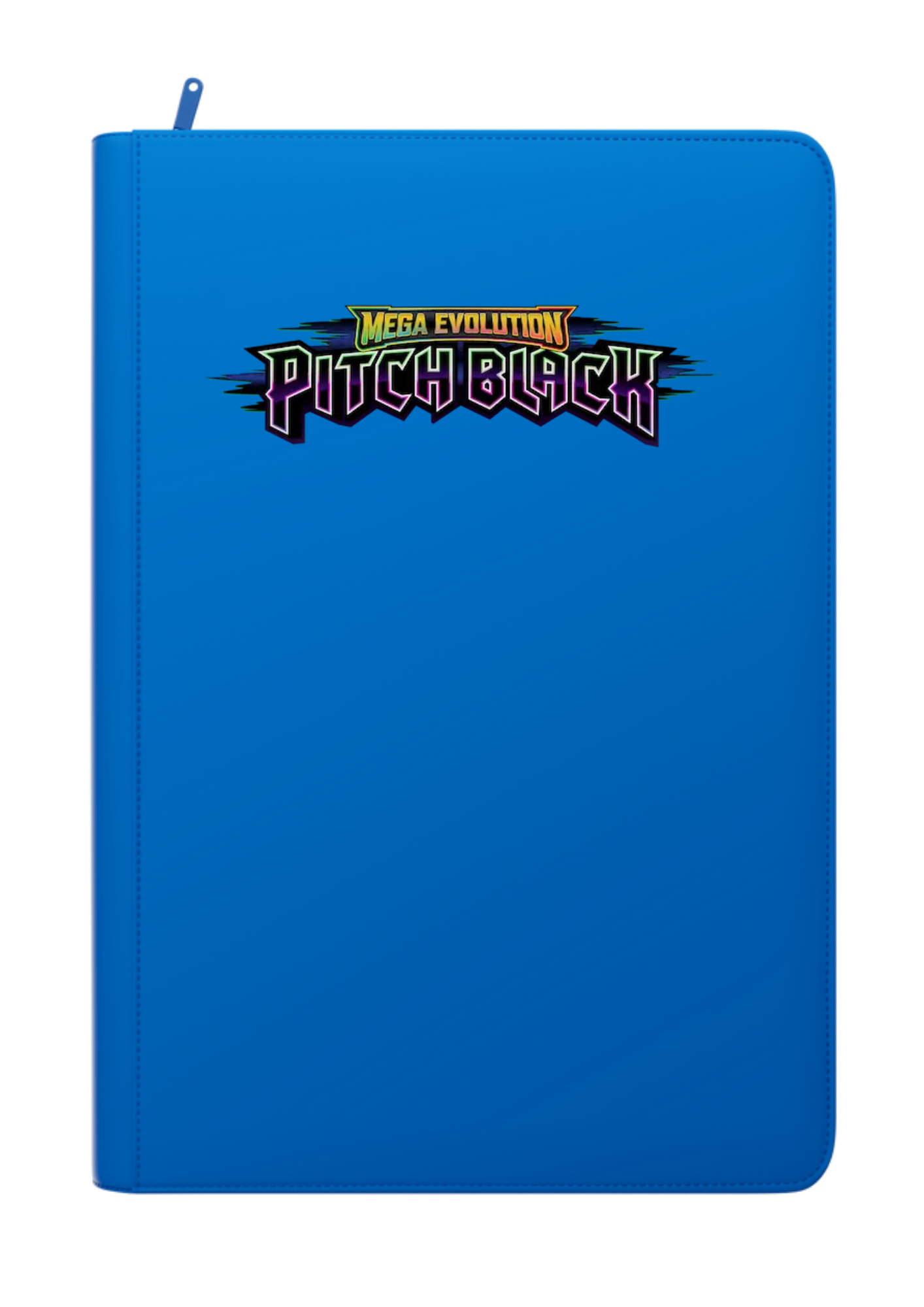Pitch Black Printed Binder - Palms Off Gaming Stealth 9 Pocket Zip Binder
