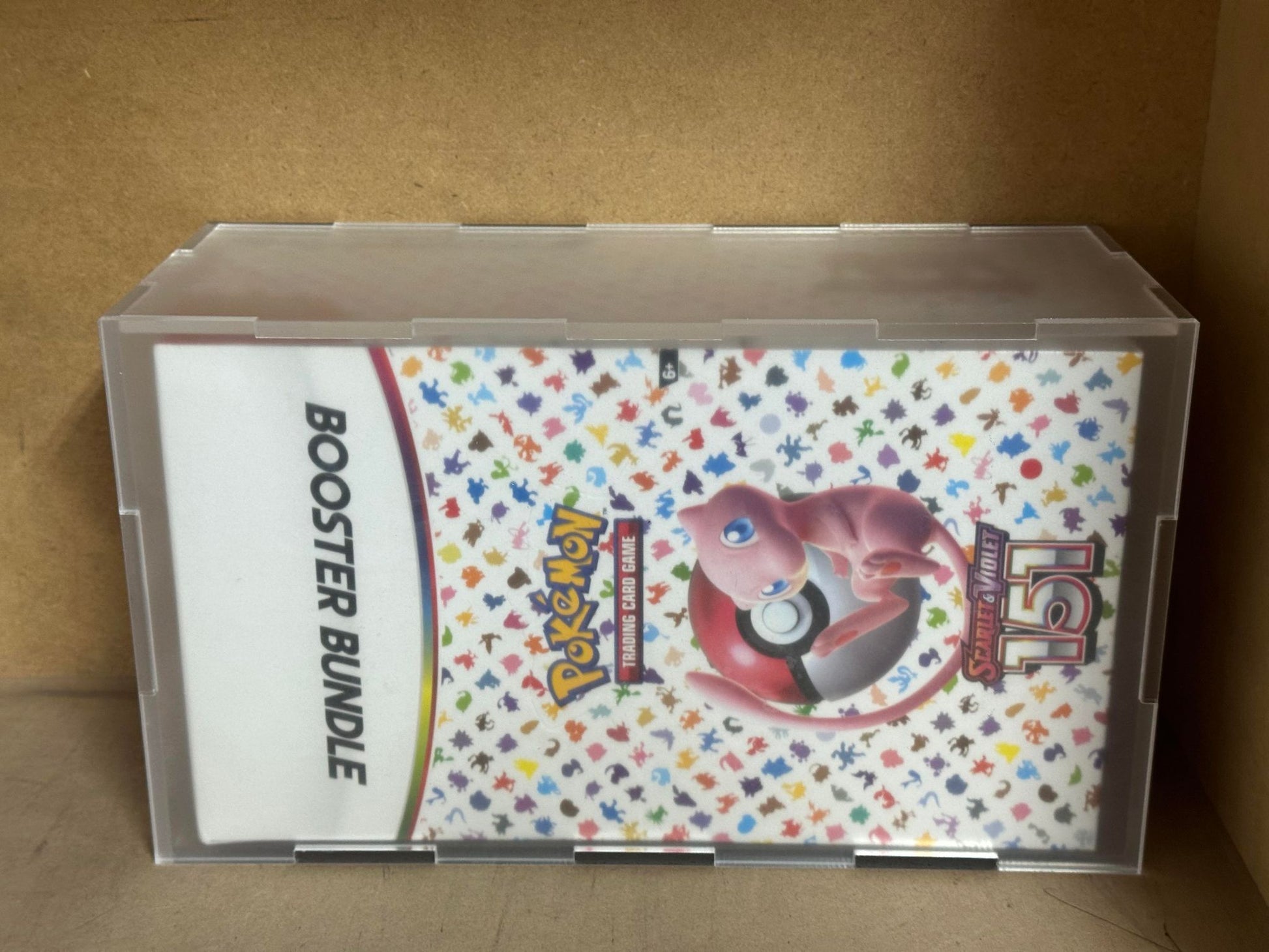 Pokémon Acrylic Booster Bundle Display Case Box – Wholesale Acrylic Panels