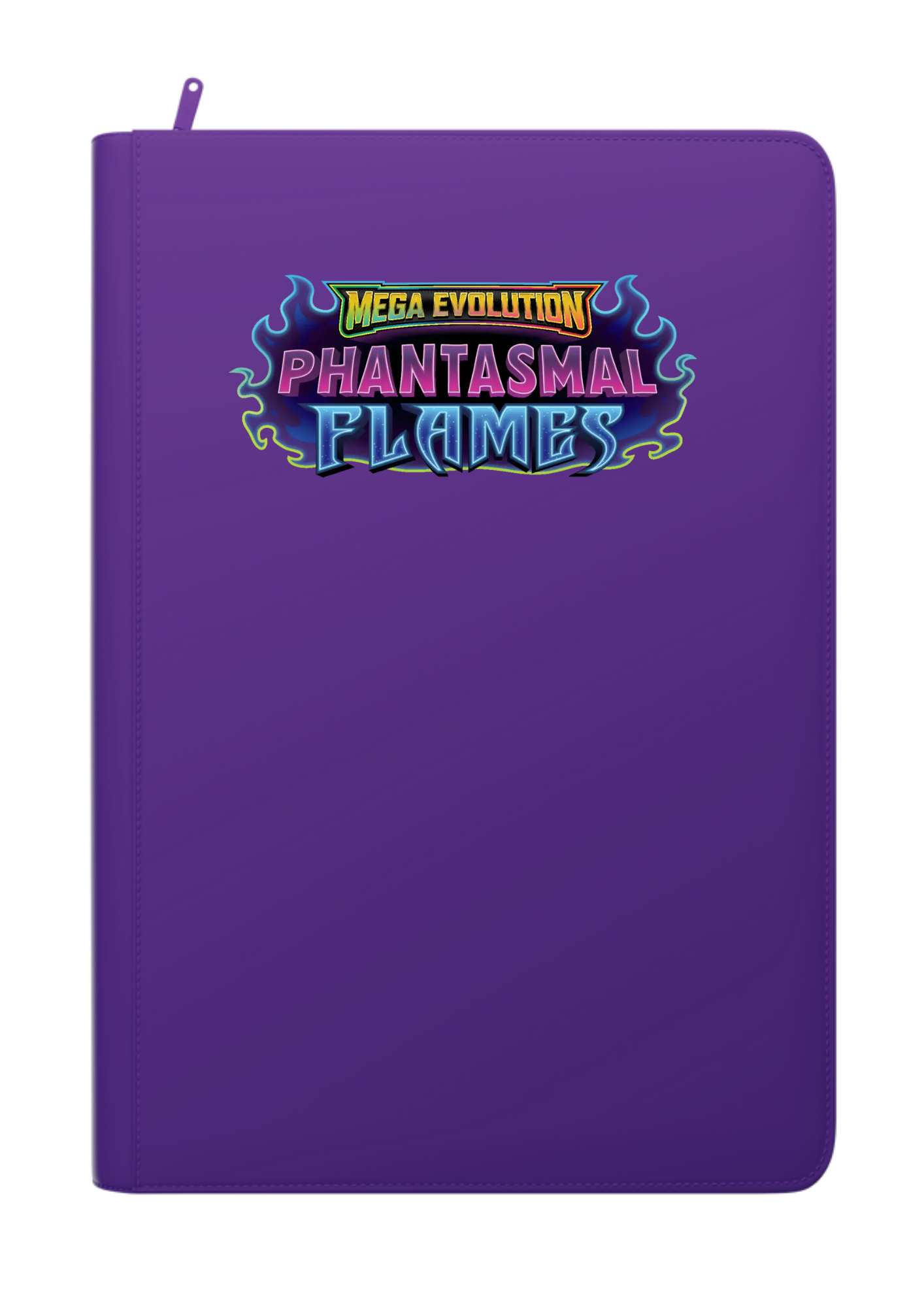 Phantasmal Flames Printed Binder - Palms Off Gaming Stealth 9 Pocket Zip Binder