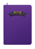 Pitch Black Printed Binder - Palms Off Gaming Stealth 9 Pocket Zip Binder