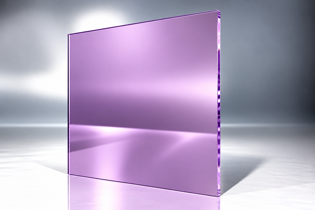 Violet Mirror Acrylic Sheet