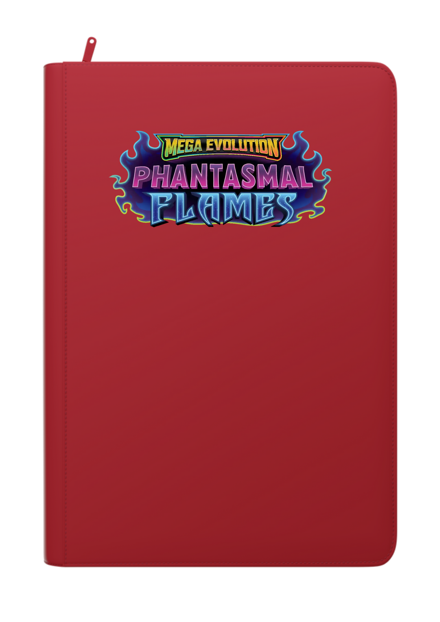 Phantasmal Flames Printed Binder - Palms Off Gaming Stealth 9 Pocket Zip Binder