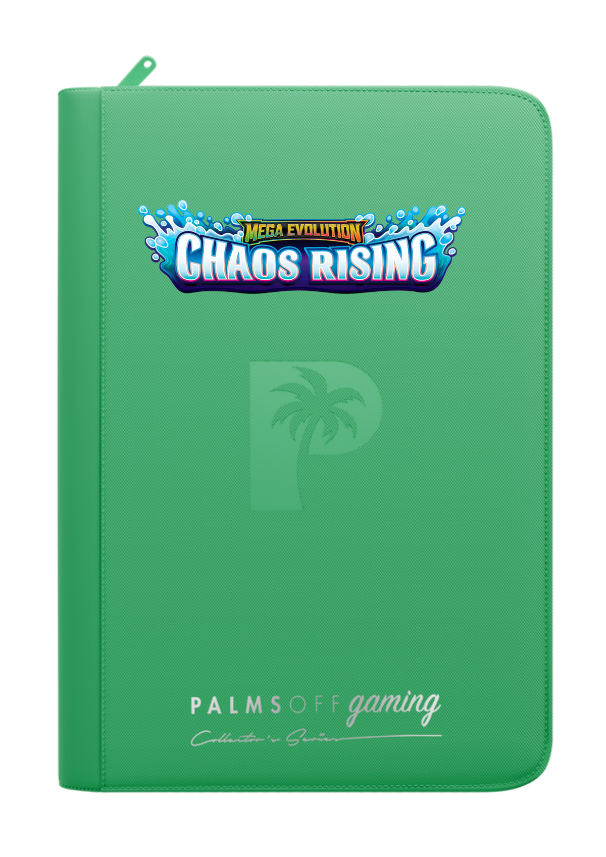 Chaos Rising Printed Binder - Palms Off Gaming Zip Binder