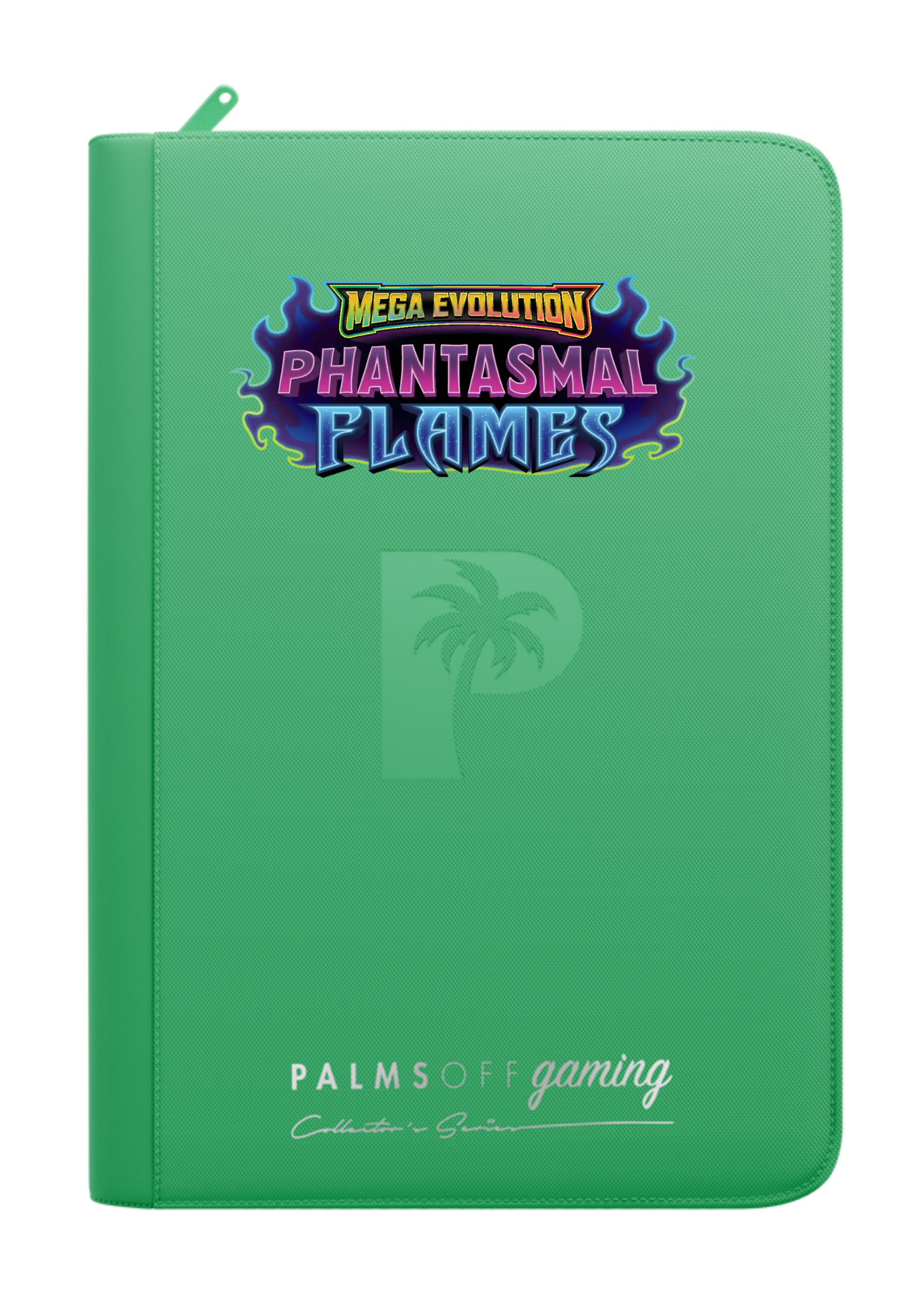 Phantasmal Flames Printed Binder - Palms Off Gaming Zip Binder