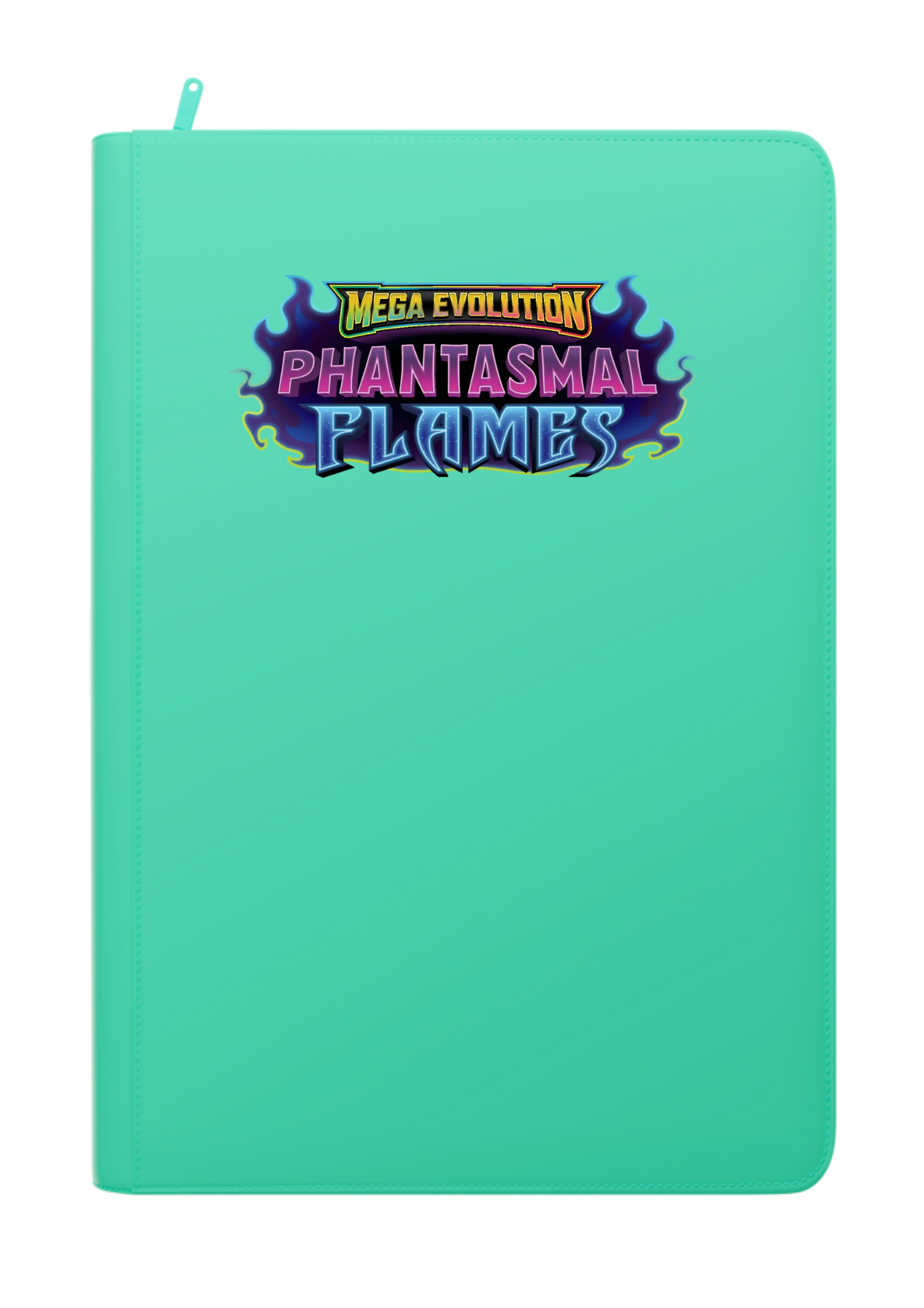Phantasmal Flames Printed Binder - Palms Off Gaming Stealth 9 Pocket Zip Binder