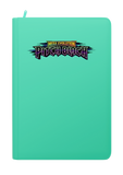 Pitch Black Printed Binder - Palms Off Gaming Stealth 9 Pocket Zip Binder