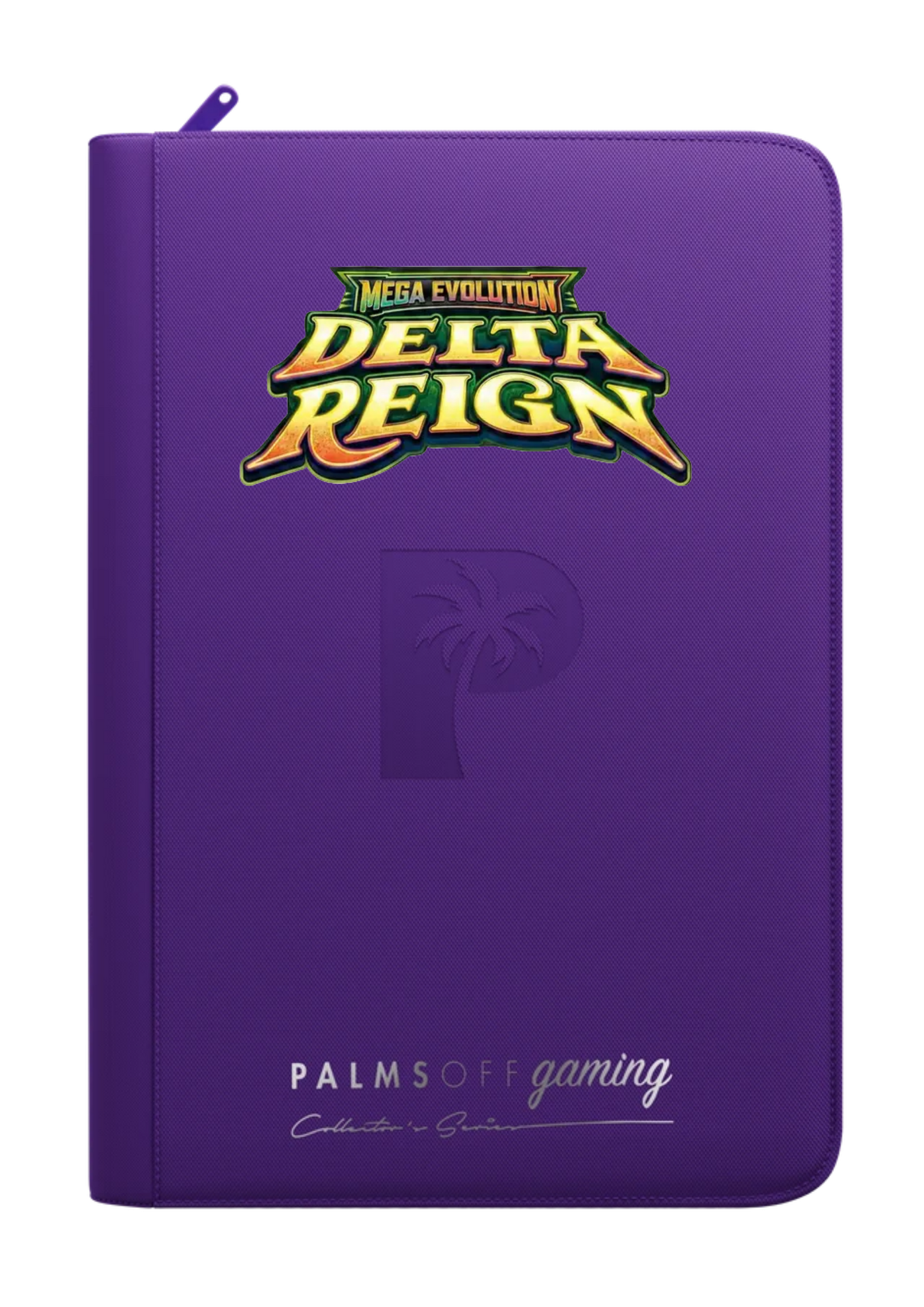 Delta Reign Printed Binder - Palms Off Gaming Zip Binder