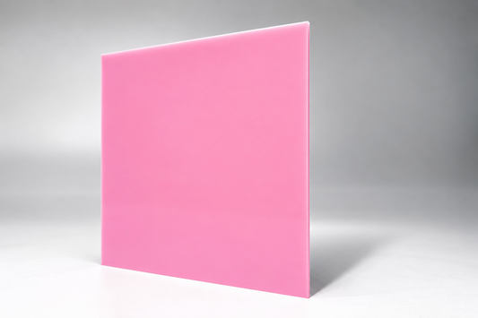 Pastel Watermelon Pink Acrylic Sheet