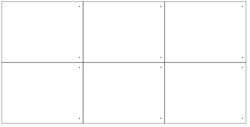 Wholesale Blank Rectangles - 6pc 800x600 With Holes