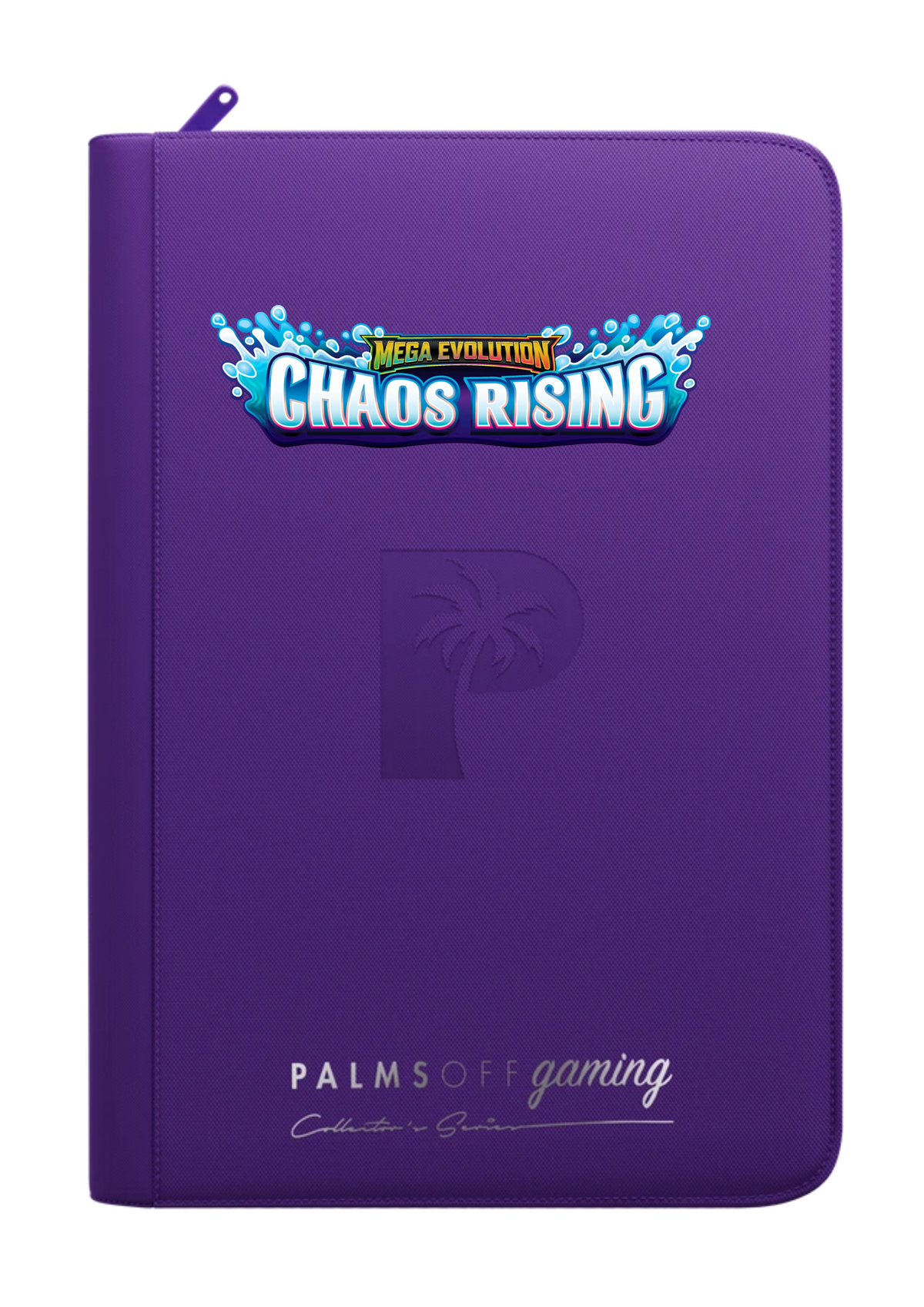 Chaos Rising Printed Binder - Palms Off Gaming Zip Binder