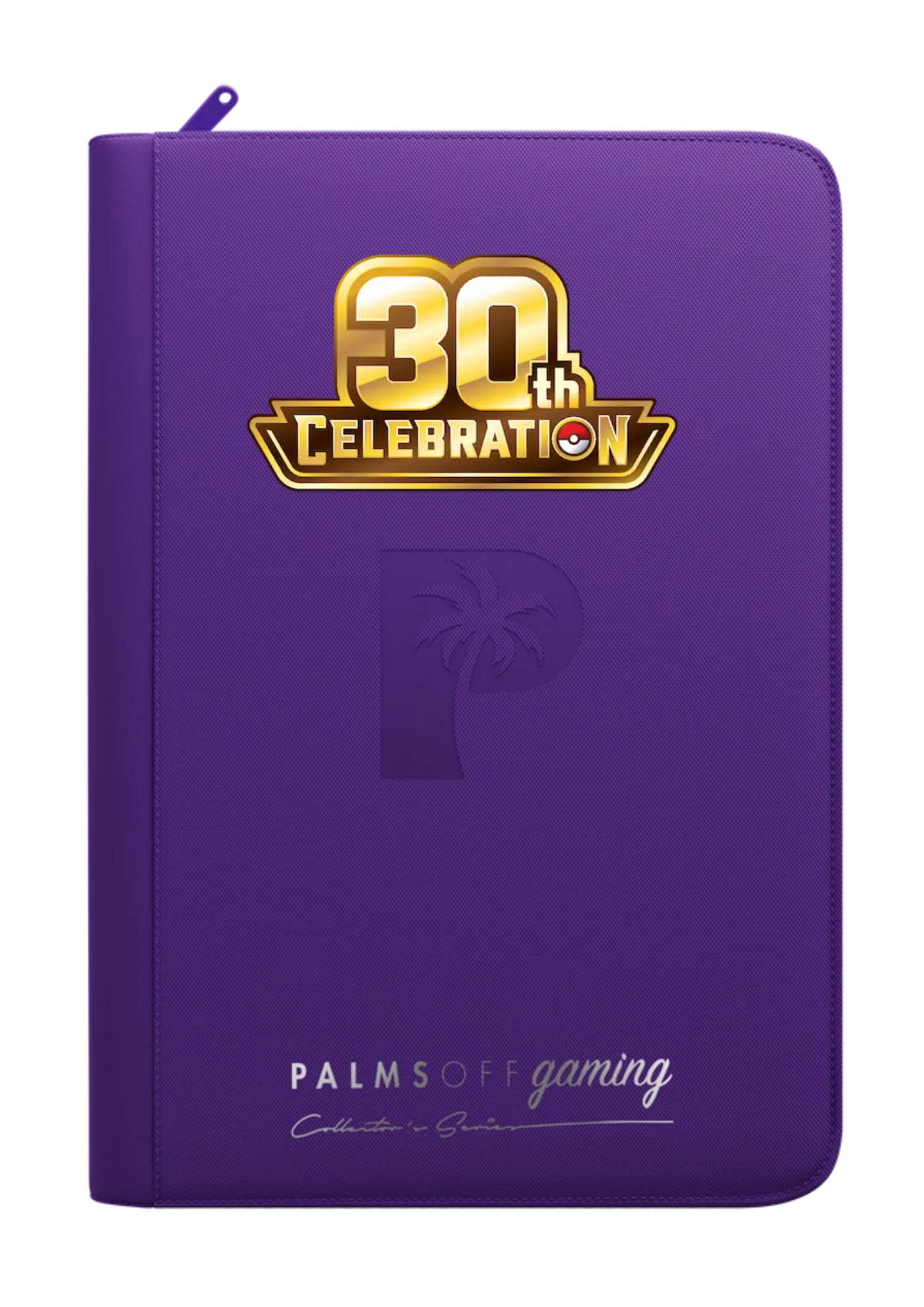 30th Celebration Printed Binder - Palms Off Gaming Zip Binder
