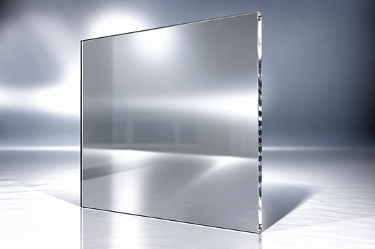 Two-Way Silver Mirror 10° Acrylic Sheet