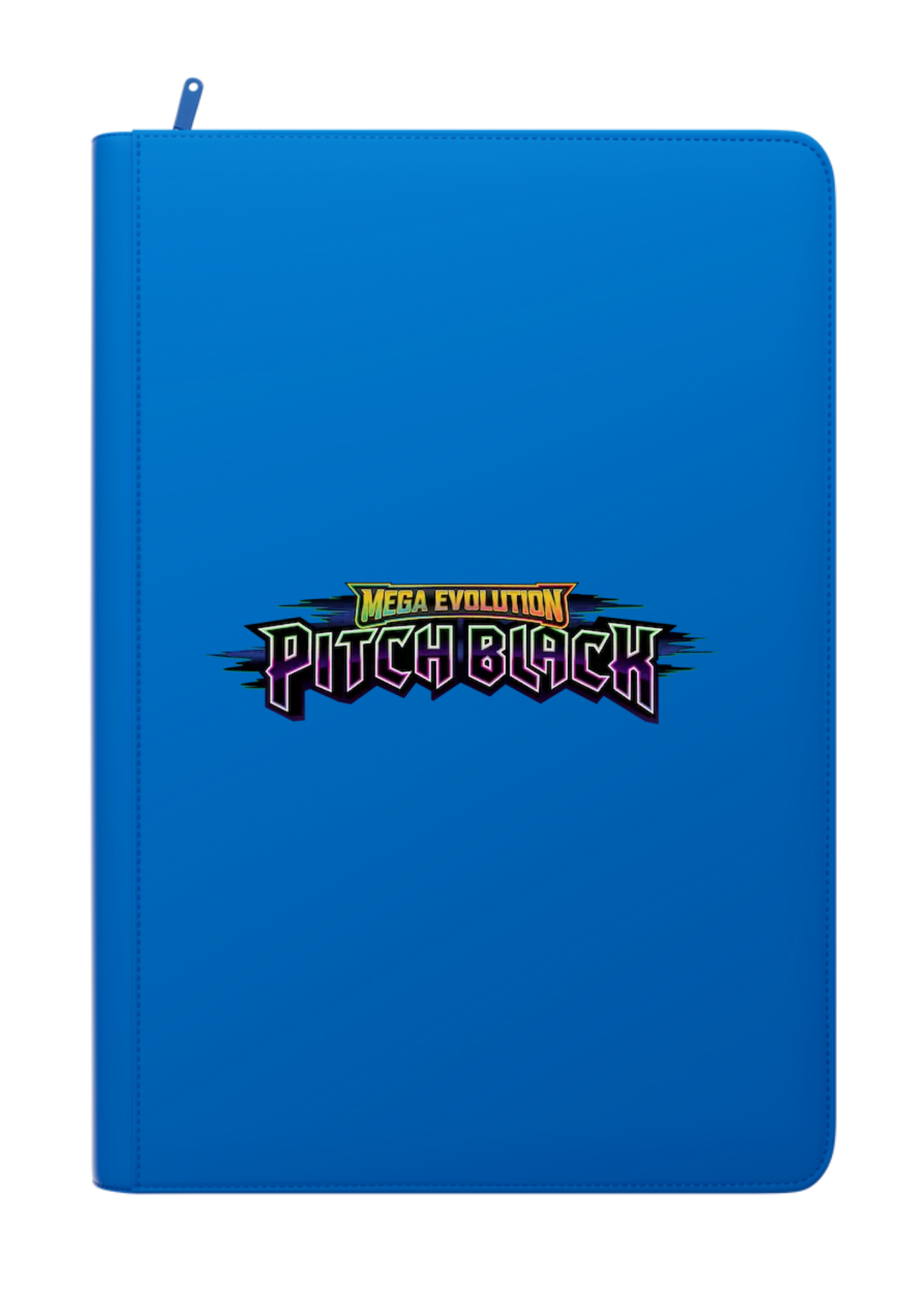 Pitch Black Printed Binder - Palms Off Gaming Stealth 9 Pocket Zip Binder