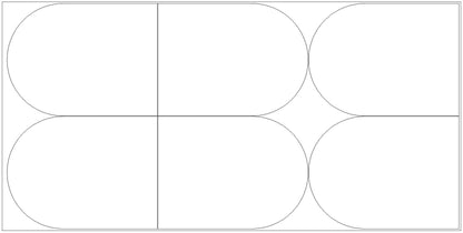 Wholesale Blank Arches - 6pc 800x600 No Holes