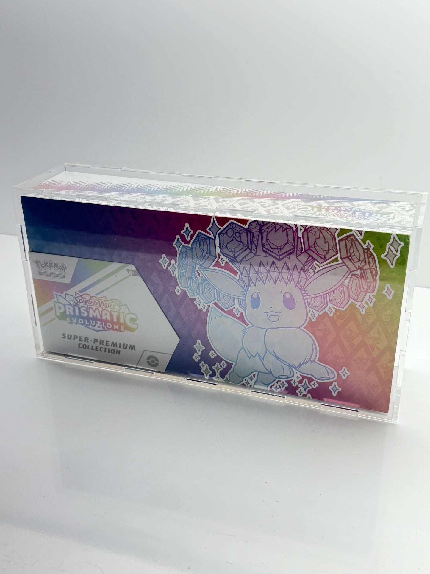 Pokémon Acrylic Prismatic Super Premium Collection Display Case Box
