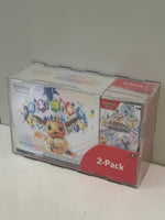 Pokémon Acrylic Prismatic Costco 2 Pack Display Case Box