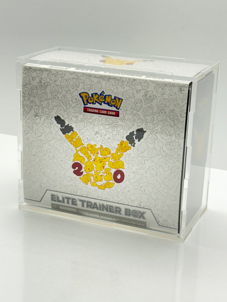 Pokémon Acrylic Elite Trainer Box Display Case Box