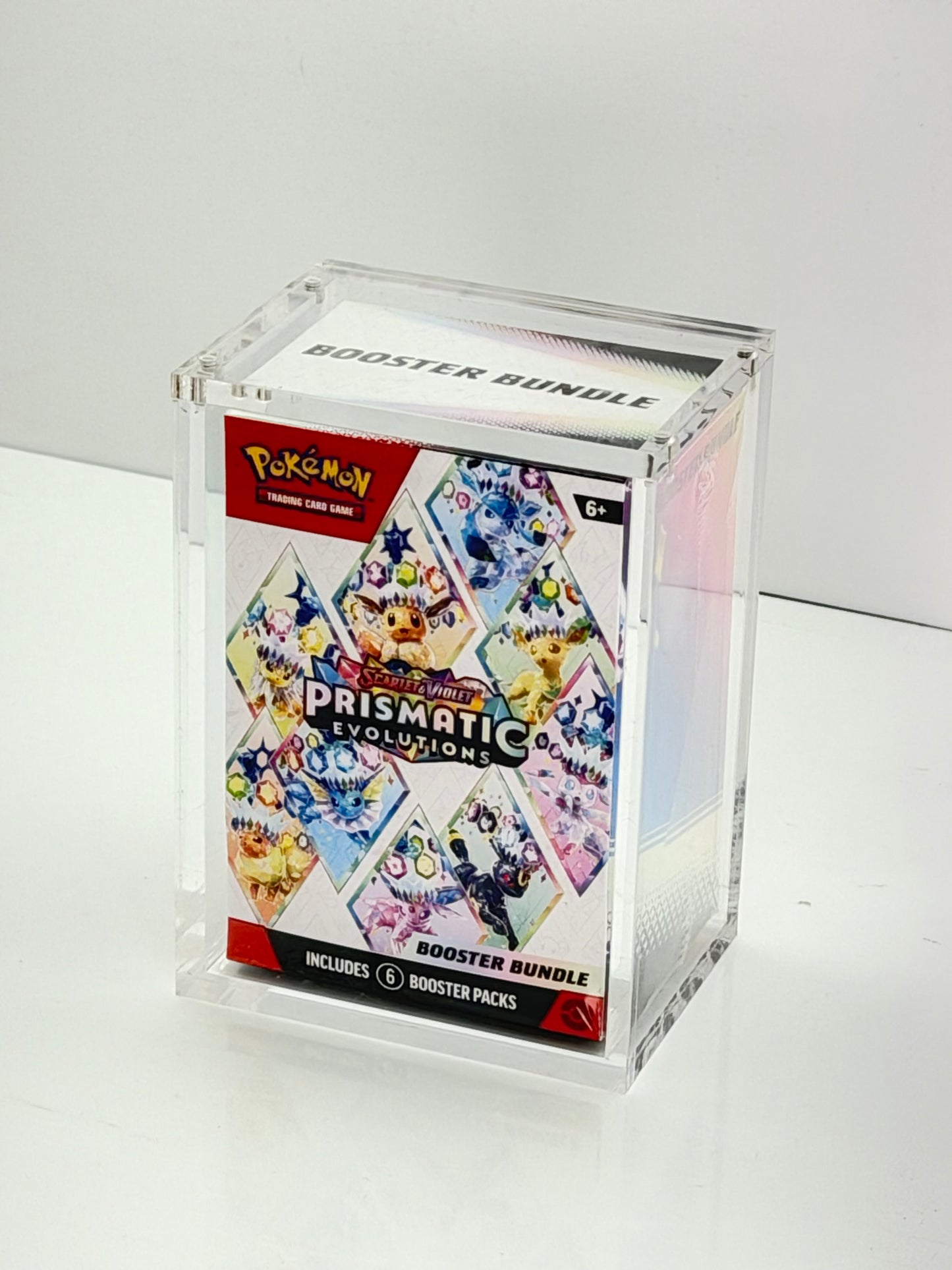 ***** PRE-ORDER ***** Pokémon Booster Bundle Acrylic Case (Magnetic)