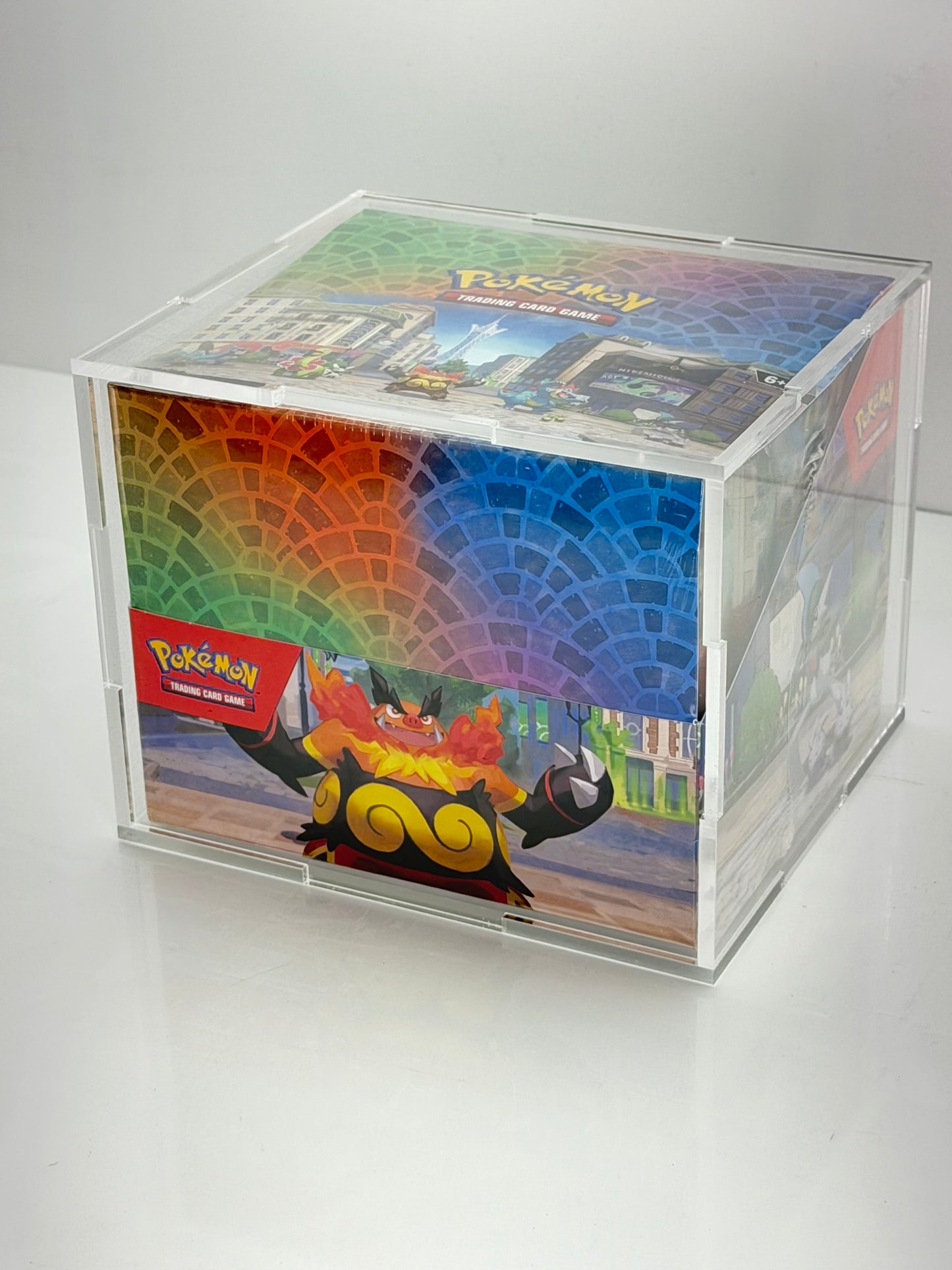 Pokémon Acrylic Mini Tin Box Display Case Box